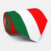 Italiaanse vlag stropdas (Opgerold)