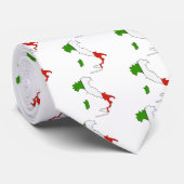 Italiaanse vlag stropdas (Opgerold)