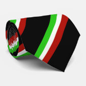 Italiaanse vlag stropdas (Opgerold)