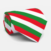 Italiaanse vlag stropdas (Opgerold)