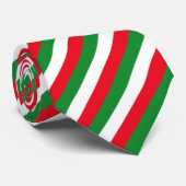 Italiaanse vlag stropdas (Opgerold)