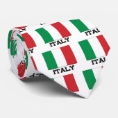 Italiaanse vlag stropdas (Opgerold)