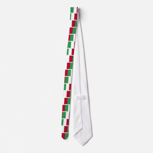 ITALIAANSE VLAG STROPDAS (Achterkant)