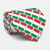 Italiaanse vlag — stropdas van het douanepatroon (Opgerold)