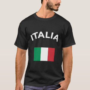 Italiaanse vlag t-shirt