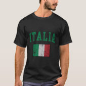 Italiaanse vlag t-shirt (Voorkant)