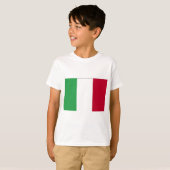 ITALIAANSE VLAG T-SHIRT (Voorkant volledig)