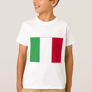 ITALIAANSE VLAG T-SHIRT