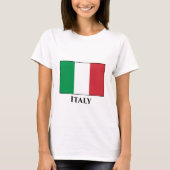 Italiaanse vlag t-shirt (Voorkant)