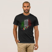 Italiaanse vlag T-shirt (Voorkant volledig)