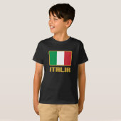 Italiaanse Vlag T-shirt (Voorkant volledig)