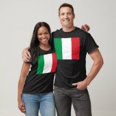 Italiaanse vlag t-shirt (Unisex)