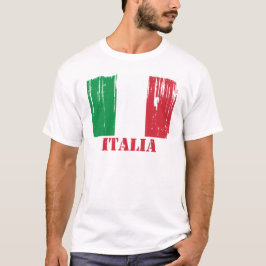 Italiaanse vlag t-shirt