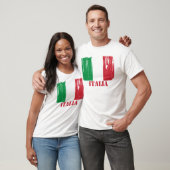 Italiaanse vlag t-shirt (Unisex)