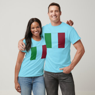 Italiaanse vlag t-shirt