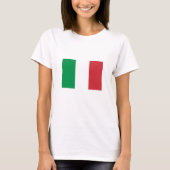 Italiaanse vlag t-shirt (Voorkant)