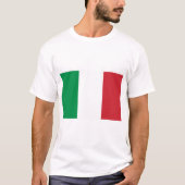 Italiaanse vlag t-shirt (Voorkant)