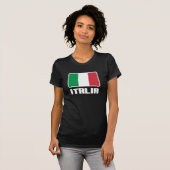 Italiaanse Vlag T-shirt (Voorkant volledig)