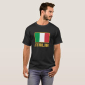 Italiaanse Vlag T-shirt (Voorkant volledig)