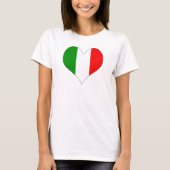 Italiaanse vlag t-shirt (Voorkant)