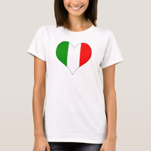 Italiaanse vlag t-shirt