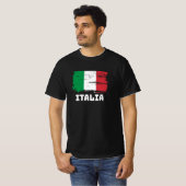 Italiaanse vlag t-shirt (Voorkant volledig)