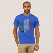 Italiaanse vlag t-shirt (Voorkant volledig)