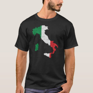 Italiaanse vlag t-shirt