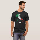 Italiaanse vlag t-shirt (Voorkant volledig)