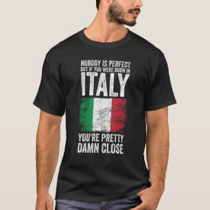 Italiaanse vlag t-shirt