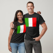 Italiaanse vlag t-shirt (Unisex)