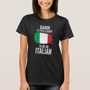 Italiaanse vlag t-shirt
