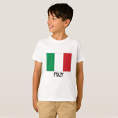 Italiaanse vlag t-shirt (Voorkant volledig)