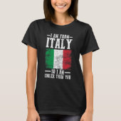 Italiaanse vlag t-shirt (Voorkant)