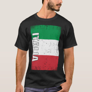 Italiaanse vlag t-shirt