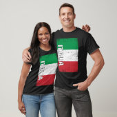 Italiaanse vlag t-shirt (Unisex)
