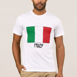 Italiaanse vlag t-shirt