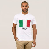 Italiaanse vlag t-shirt (Voorkant volledig)