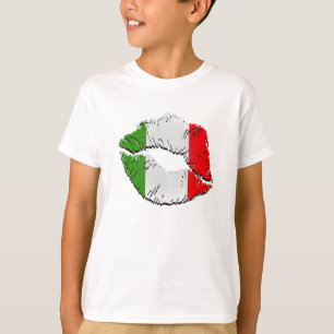 Italiaanse vlag t-shirt