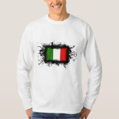 Italiaanse vlag t-shirt (Voorkant)