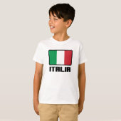 Italiaanse Vlag T-shirt (Voorkant volledig)