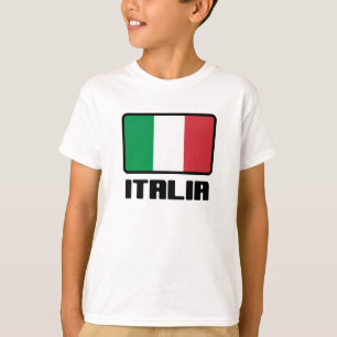 Italiaanse Vlag T-shirt