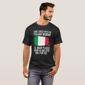 Italiaanse vlag t-shirt (Voorkant volledig)