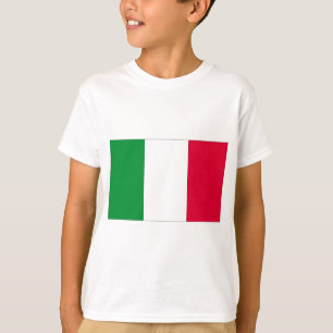 Italiaanse vlag t-shirt