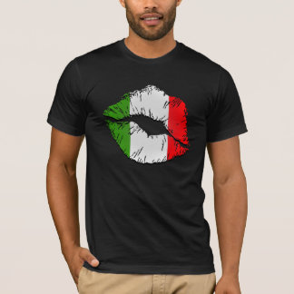 Italiaanse vlag t-shirt