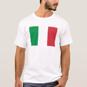 Italiaanse vlag t-shirt (Voorkant)