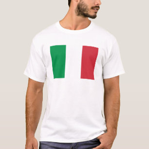 Italiaanse vlag t-shirt