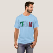 Italiaanse vlag t-shirt (Voorkant volledig)