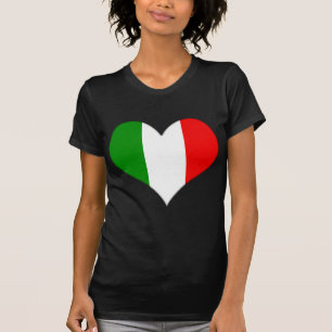 Italiaanse vlag t-shirt