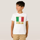 Italiaanse Vlag T-shirt (Voorkant volledig)